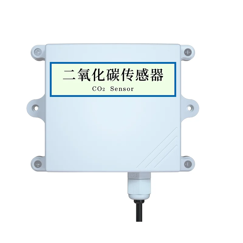 Недорогой настенный детектор газа RS485 4-20 мА 0-5 В, аналоговый датчик углекислого газа
