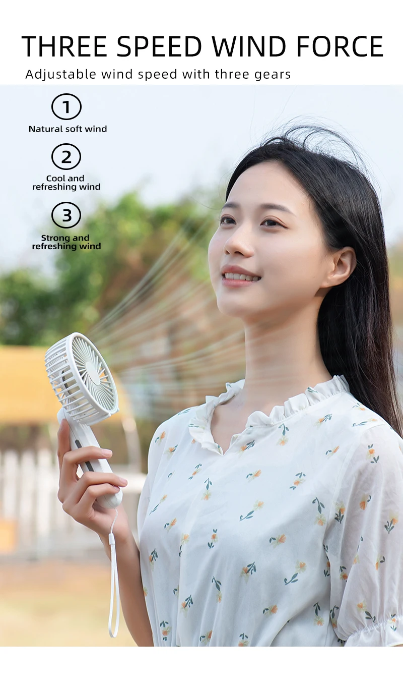 Rechargeable Portable Fan