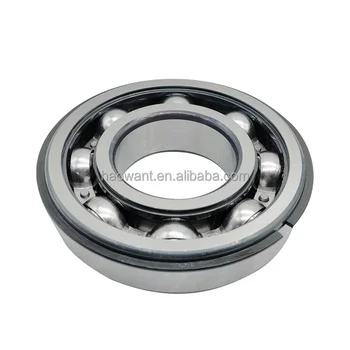 Hot Selling Environmental Protection 6300r/min 6314 ZNR Deep Groove Ball Bearing with Locating Snap Ring