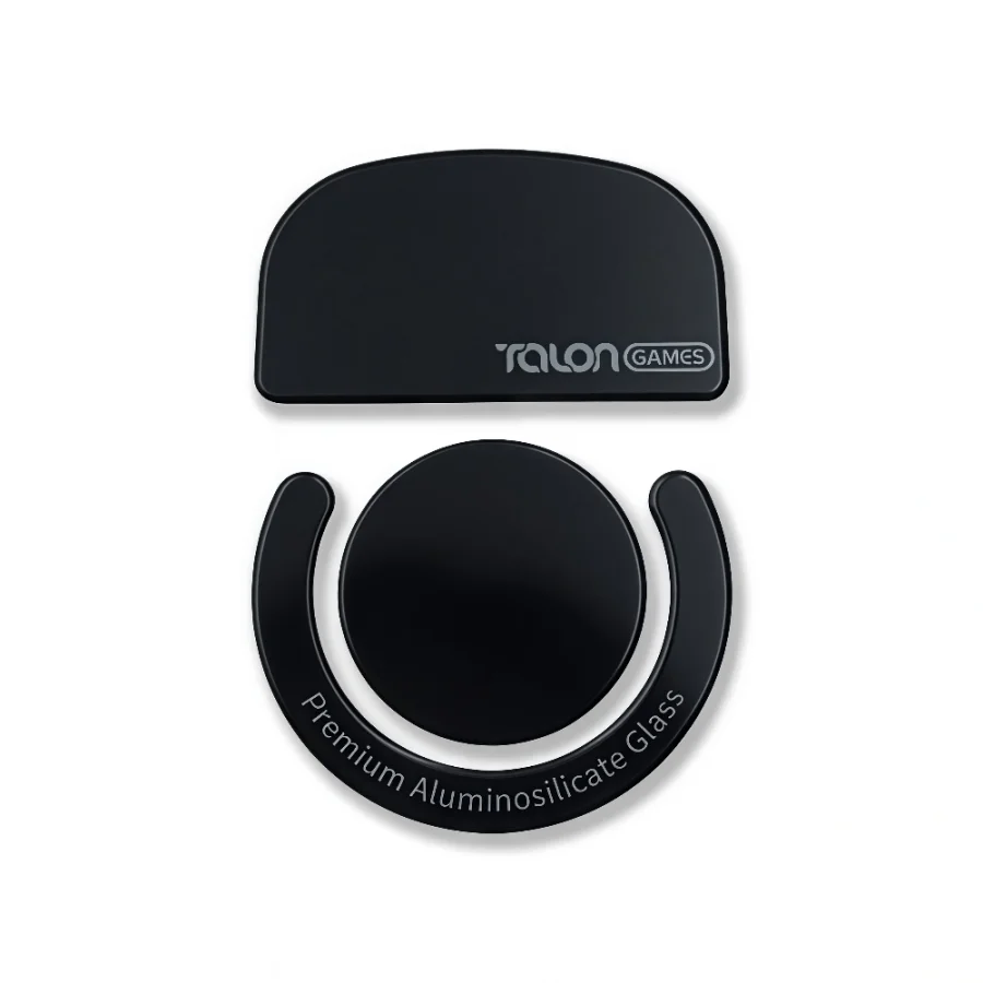 3.0mm Toughened Glass Material Gaming Mouse Pad Smooth Surface Edge Anti-Slip Washable for Living Room Kitchen Building Outdoor