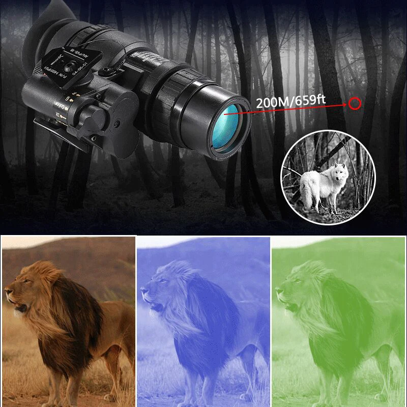 PVS-18 1X dispositif de Camping numérique infrarouge caméra de chasse