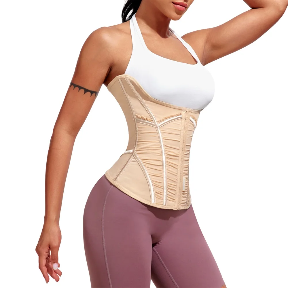 Double Belt Trimmer Shaping Wrap Girdle Full Body Corset Tummy Control Shaper Waist Trainer Shaperwear for Women supplier