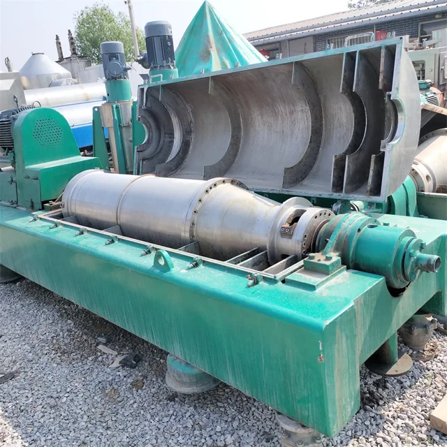 Horizontal screw centrifuge sludge sedimentation separation equipment 500 type