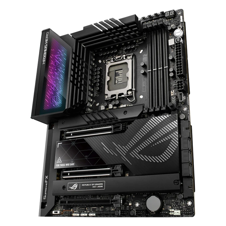 ASUS ROG MAXIMUS Z790 HERO Motherboard with Intel Socket LGA1700 support Intel 13th and 12th Core CPU ASUS Z790 Motherboard