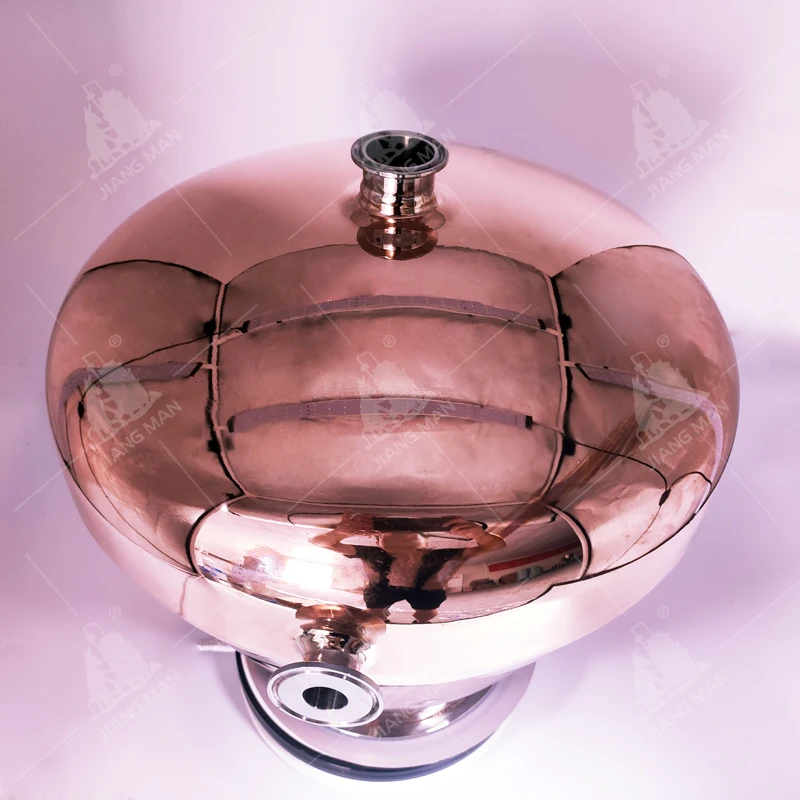 Small Distillery Spare Parts for Brewing Equipment Copper Column Copper Onion Bulb Use in Distiller