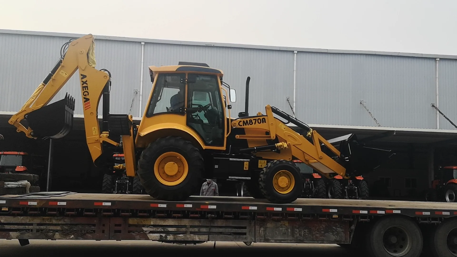 4wd Loader Backhoe Wz3025 China Best Backhoe Loader Powerful Function