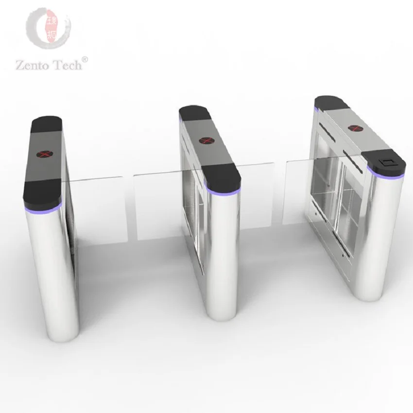 Ticket Validation Crowd Management Biometric Authentication Pedestrian Access Swing Turnstile Gate