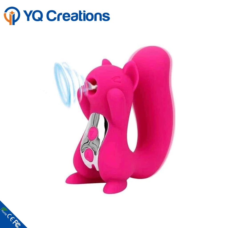 10 Frequency Handheld Wireless Squirrel Clitoral Sucking Vibrator Nipple Vibrating Massager Adult Sex Toys for Women