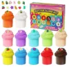 butter clay 12-color set, cross-border color box, starting bid 1