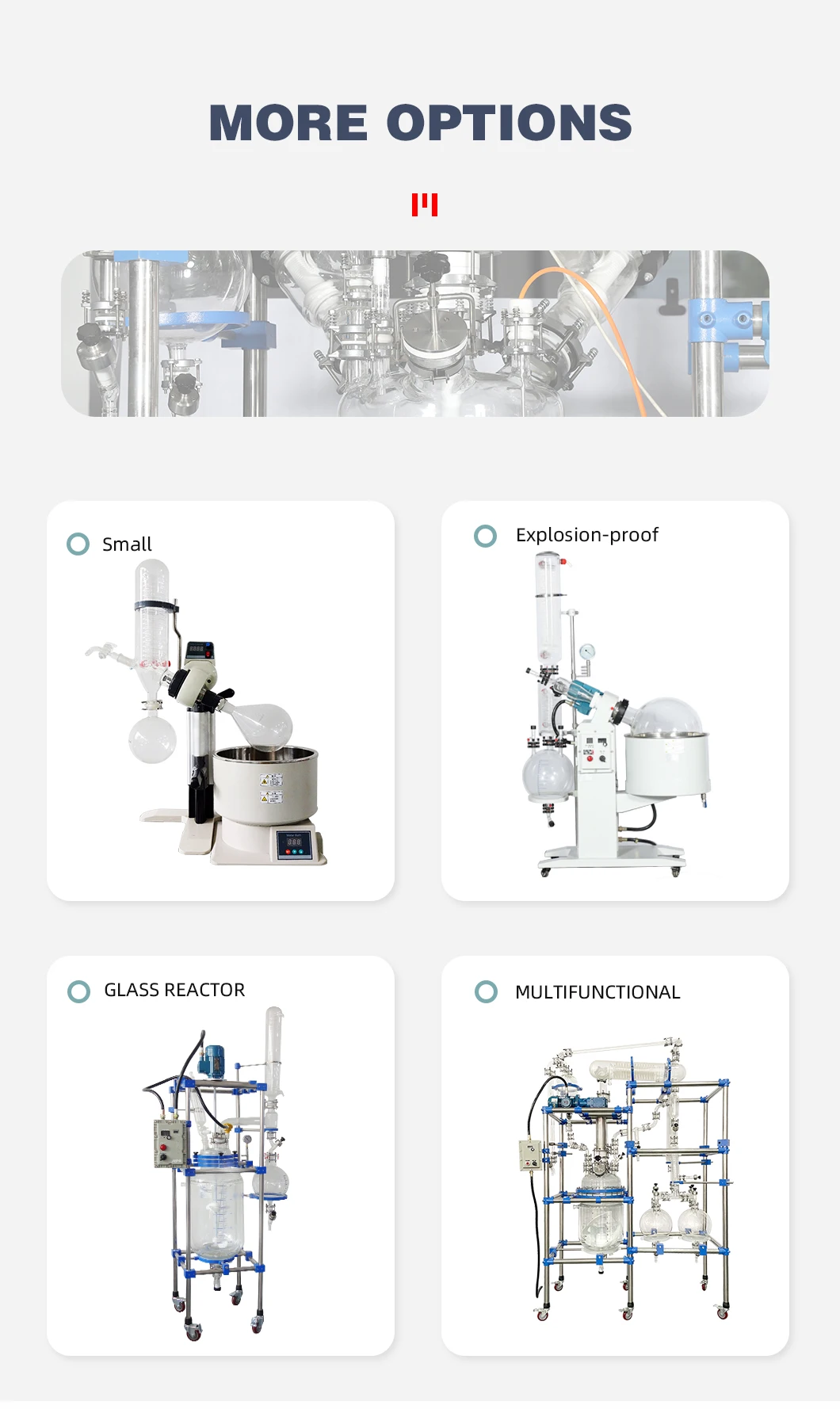 Hot Selling Distillation Apparatus for Herb Extraction Rotary Evaporator 5L-50L manufacture