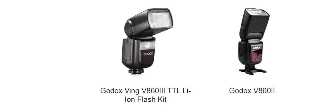Godox V860III-O Flash Speedlite For Olympus & Panasonic Cameras - GN60, 2.4G Wireless, HSS Up To 1/8000s, Includes Li-ion Battery & Charger