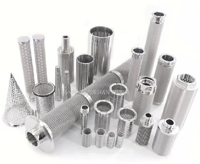 SS Металл 304 316 316L SS304 SUS304 промышленная трубка корпус фильтра из нержавеющей стали смазанный фильтратный картридж