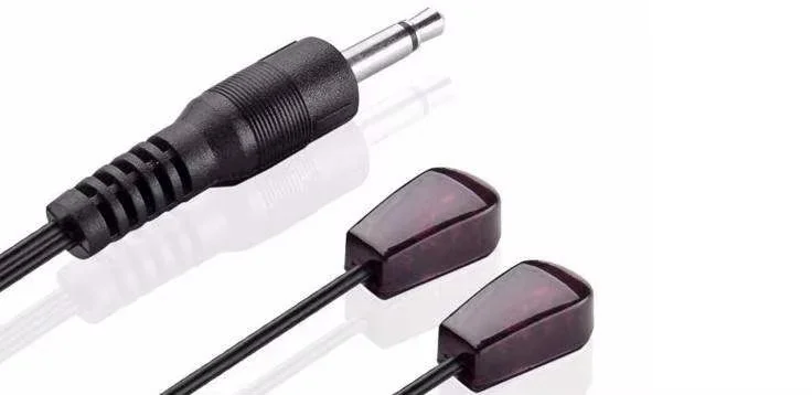 Remote Infrared Control Ir Emitter cable DC 3.5mm mono Plug to Infrared ...