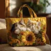 11 estilos - Bolso tote acolchado G322 - 43x40x10cm