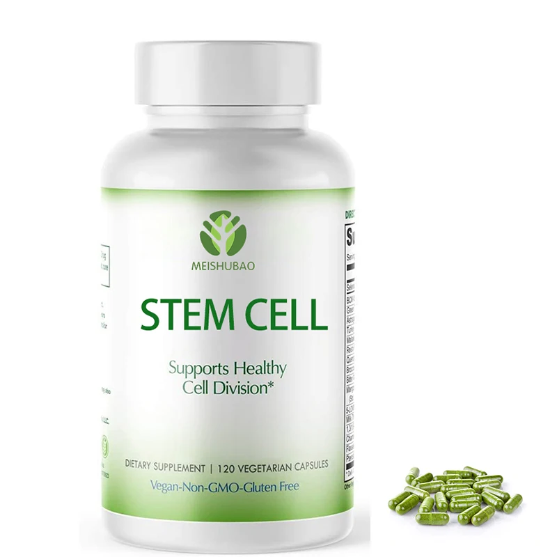Private Label Stem Cell Capsules Stem Cell Regeneration Capsules Vitamin D3 Stem Cell Supplements Pills