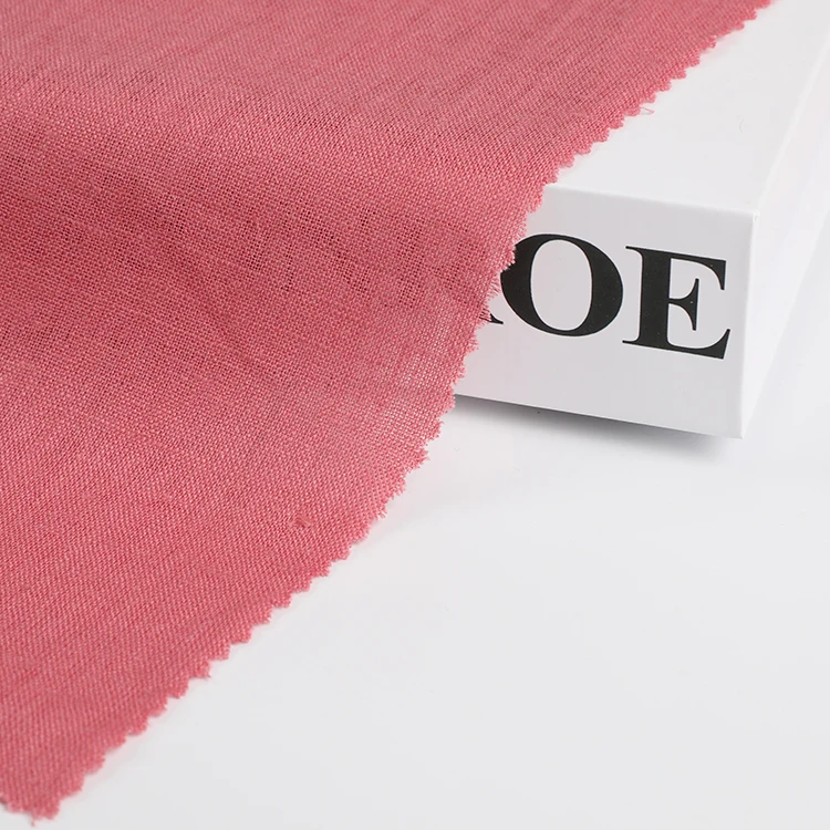 Мягкая, приятная на ощупь, 55% лен, 45% вискоза, Смешанная вискозная льняная ткань, ткань для платья, блузки, рубашки