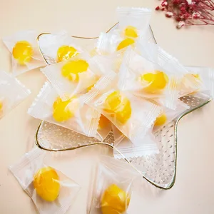Coated Peelable Gummy Sandwich Popping Juice Sweet Fruity Flavored Christmas Candy Bulk Fruit Candy Packaging