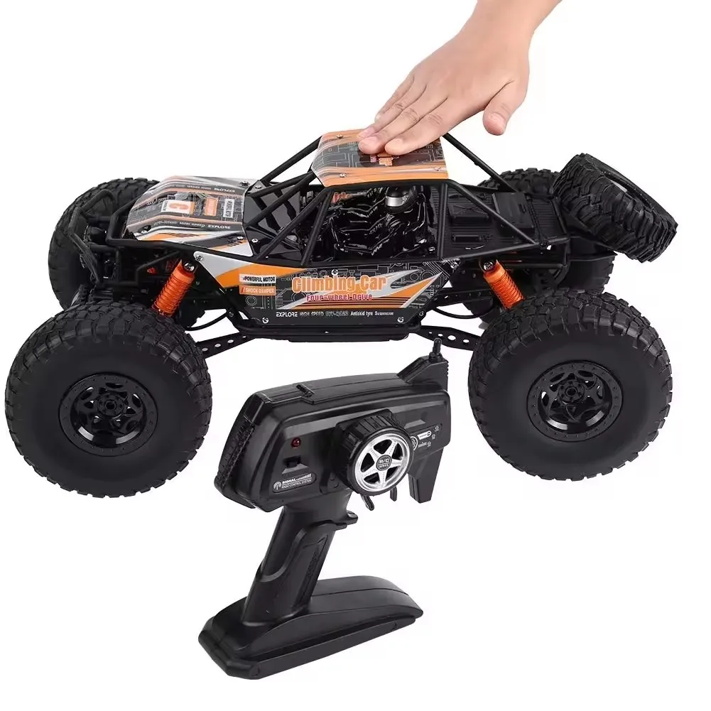 Hot Large Racing RC Car 1:10 Scale 2837 – 4WD Off-Road Rock