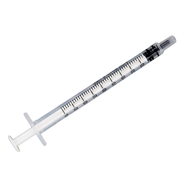 1ML Multifunctional Transparent Plastic Syringe Manual Dispensing Ink Essential Oil Liquid Industrial Use Medical Packaging