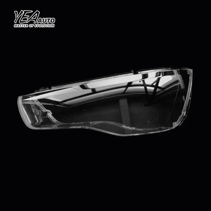 product replacement car headlight glass lampshade cover lens lamp for audi a1 light headlamp shade lens cover 2011 2014-29