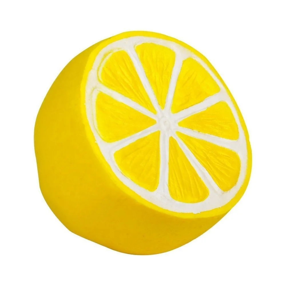 soft foam lemon shape squishy toy slow rising an