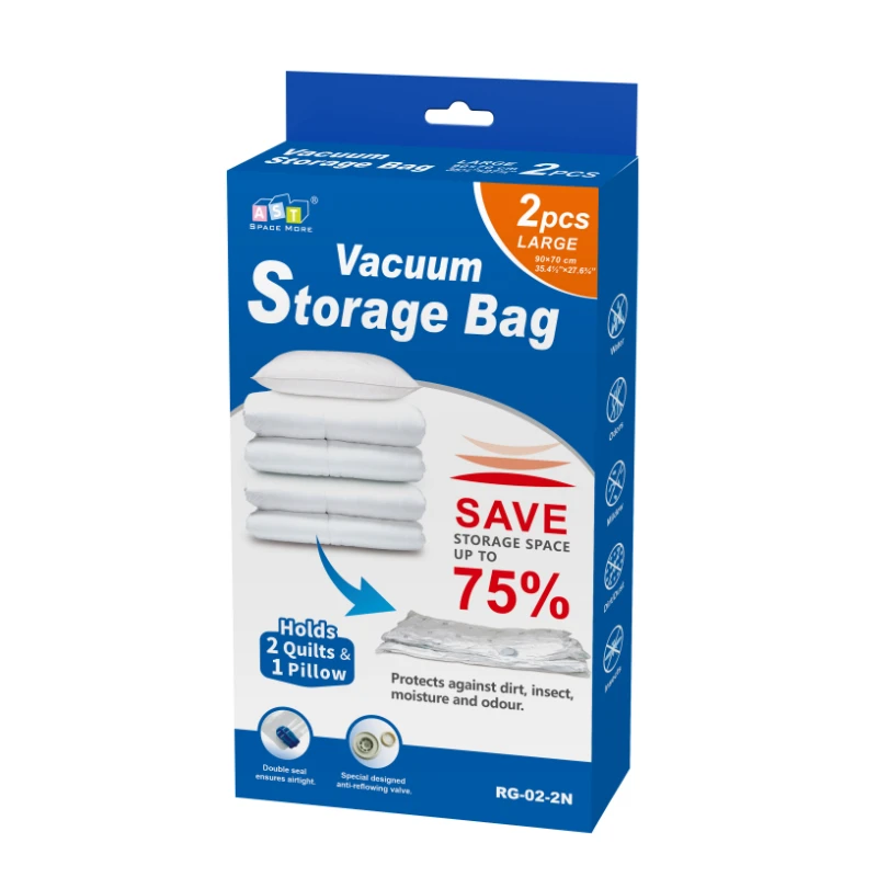 Cheap Price Plastic Vacuum Compressed Space Saver Seal Clothing Bag