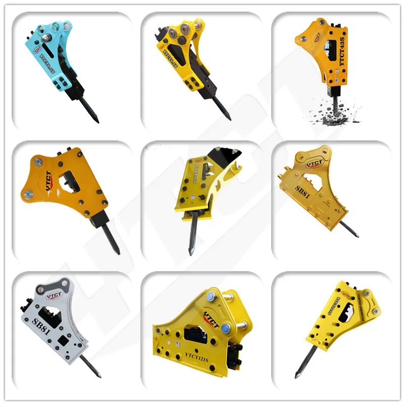 MSB Excavator Hammer Rock Hydraulic Breaker - Durable & Efficient