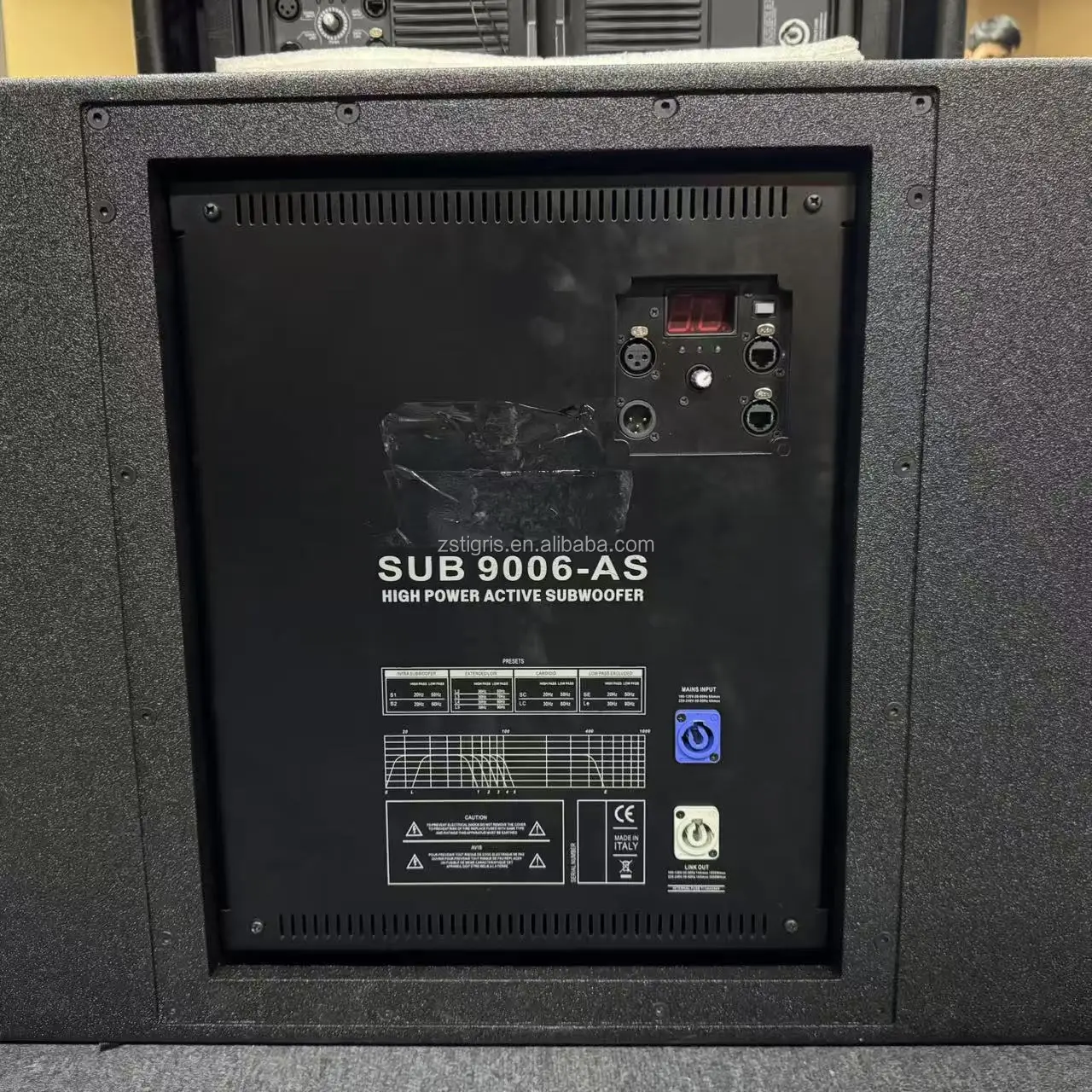 Dual 18 Inch Sub 9006-AS Active Subwoofer System with 3600W RMS, 142 dB ...