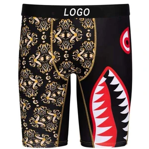 New Trendy Men Quick Dry Sports Sublimation Underwear Breathable Briefs Custom Gym Shorts