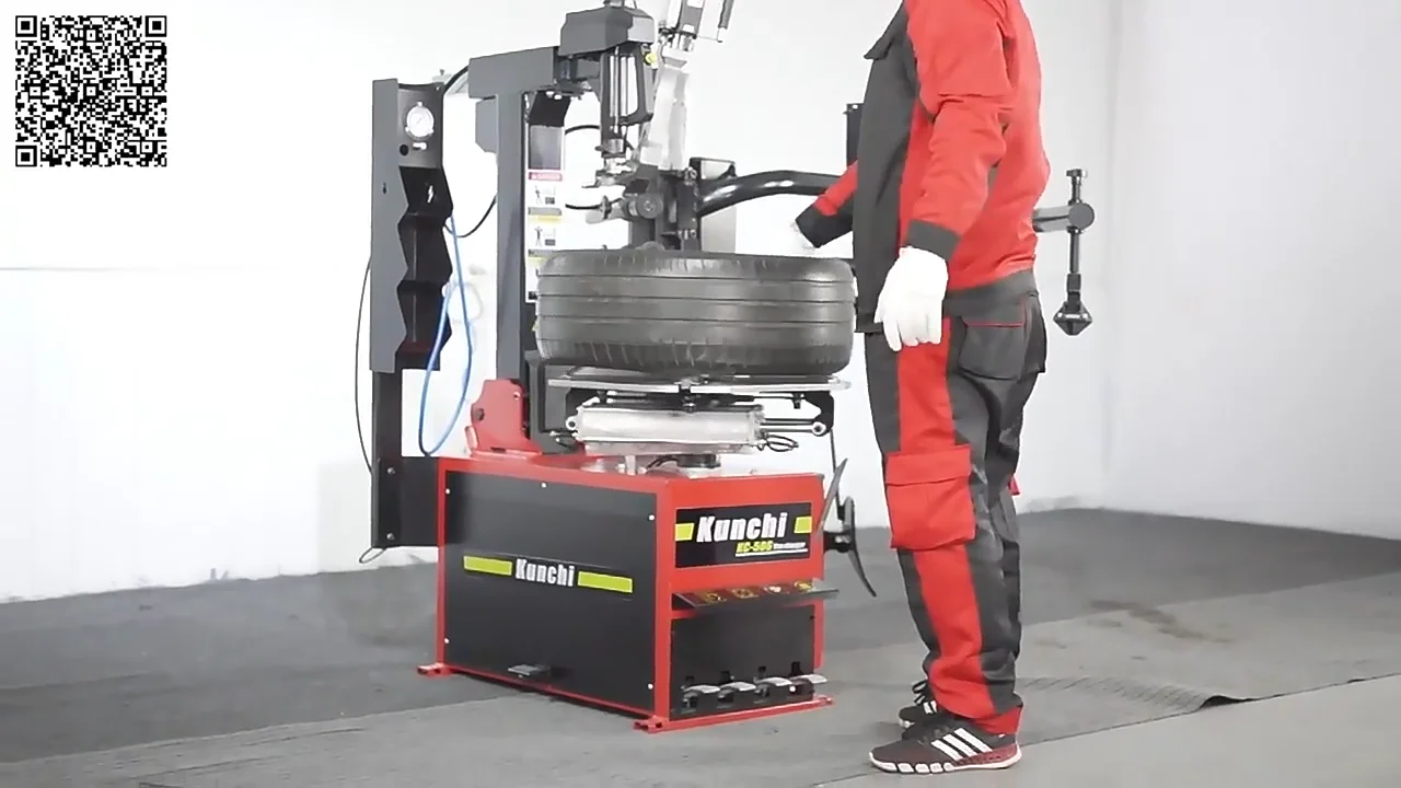 Kunchi Swing Arm Tire Taking Machine To Remove Tire Tyre Changers