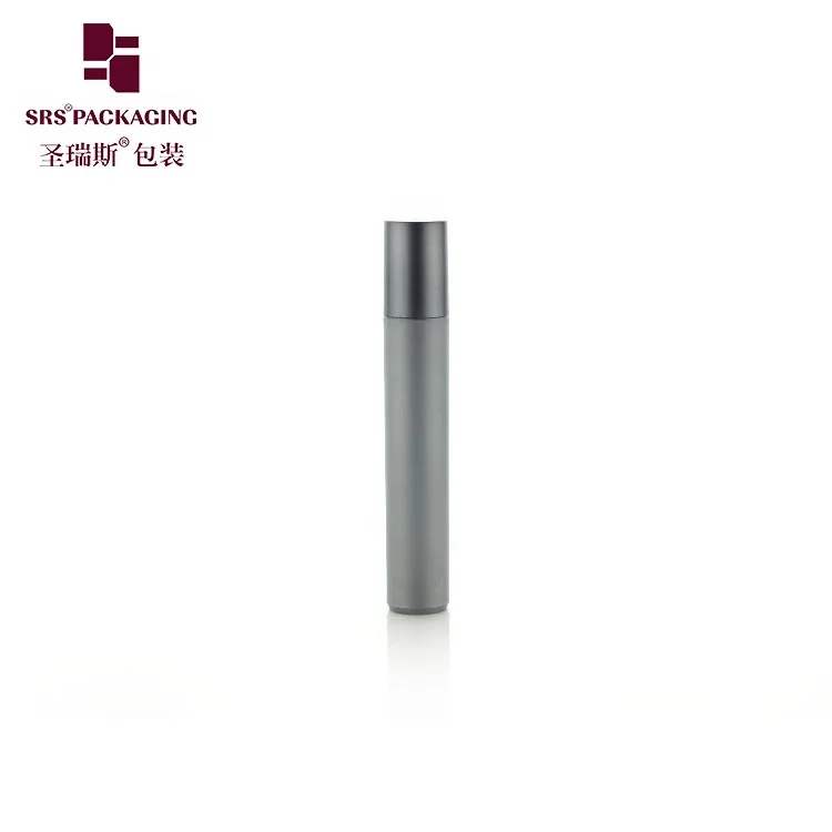 15ml PP Roll on Bottle Grey Color Bottle Grey Plastic Cap Stock Fast Delivery Steel Ball Empty Container