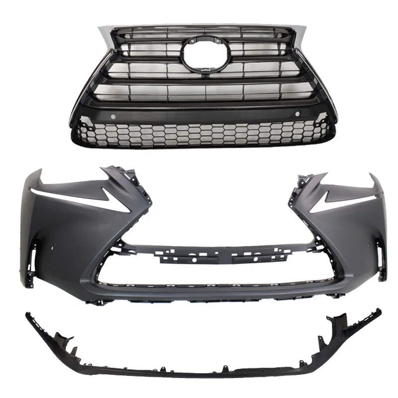 Saivis Hot Sale Car Front Kit F-Sport Body Kit front bumper with grille front bumper lip For LEXUS 2014-16 NX200