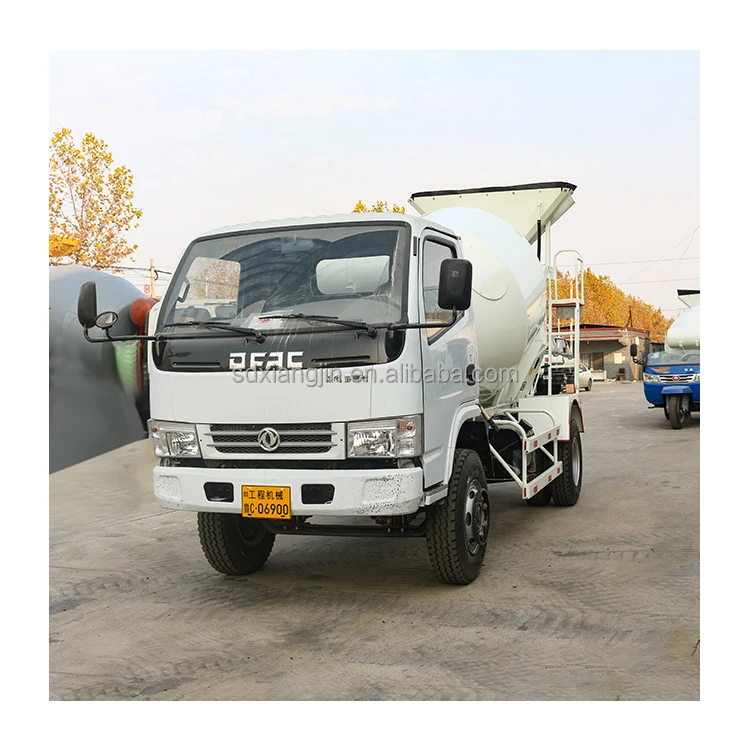 Diesel Concrete Automatic Mixing and Transporting Integrated Machine Automatic Loading Concrete Mixer Vehicle