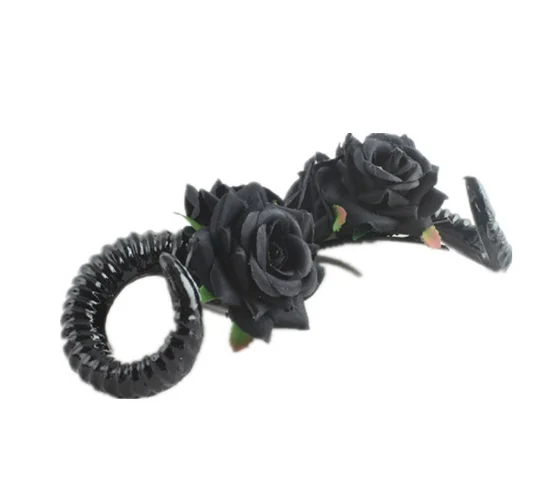 Halloween gifts flower skull headbands for Halloween party.png