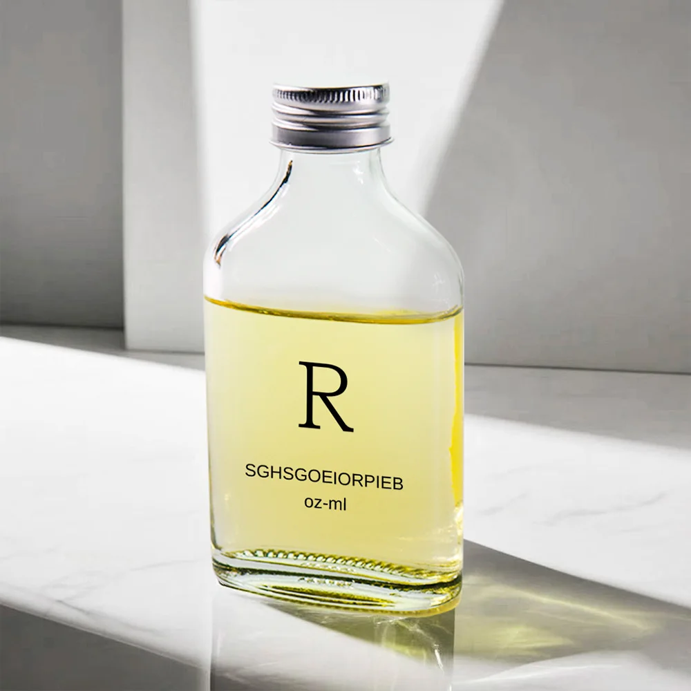 Wholesale 50ml 100ml 200ml 250ml 350ml 500ml 8oz 16oz Glass Flat square Vase  Juice Milk Glass Wine Bottles for Liquor Tea Milk