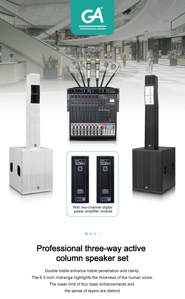 Sound Column - Professional 6 Inch Array Speakers for PA