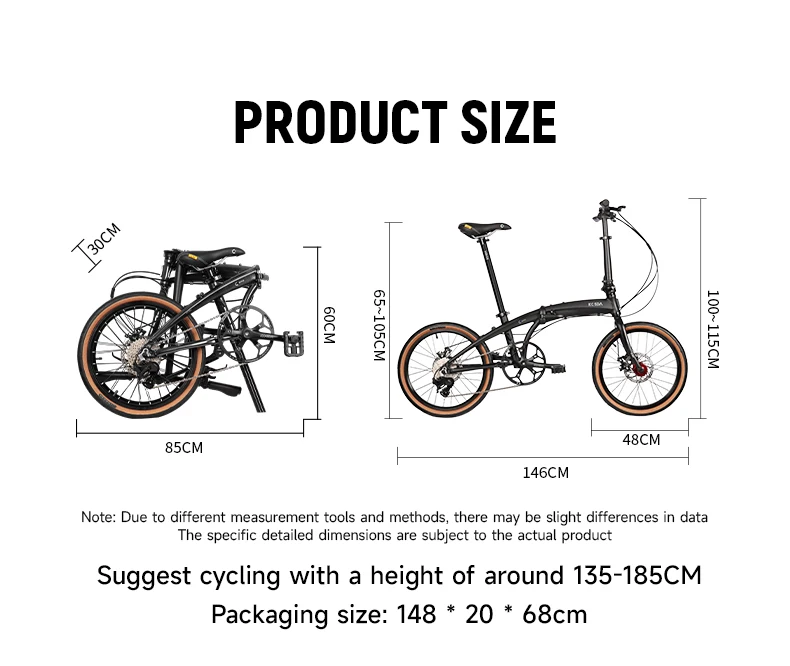 Keshengda KOSDA22 inch aluminum alloy ultra-light small wheel flat disc brake male and female adult small road bicycle