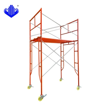 utility easy to install steel scaffolding walk thru ladder h frame scaffolds