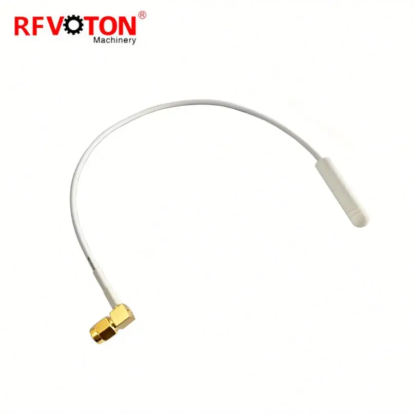 Indoor antenna wifi Router 868mhz sma male right angle rg174 length 25cm antenna
