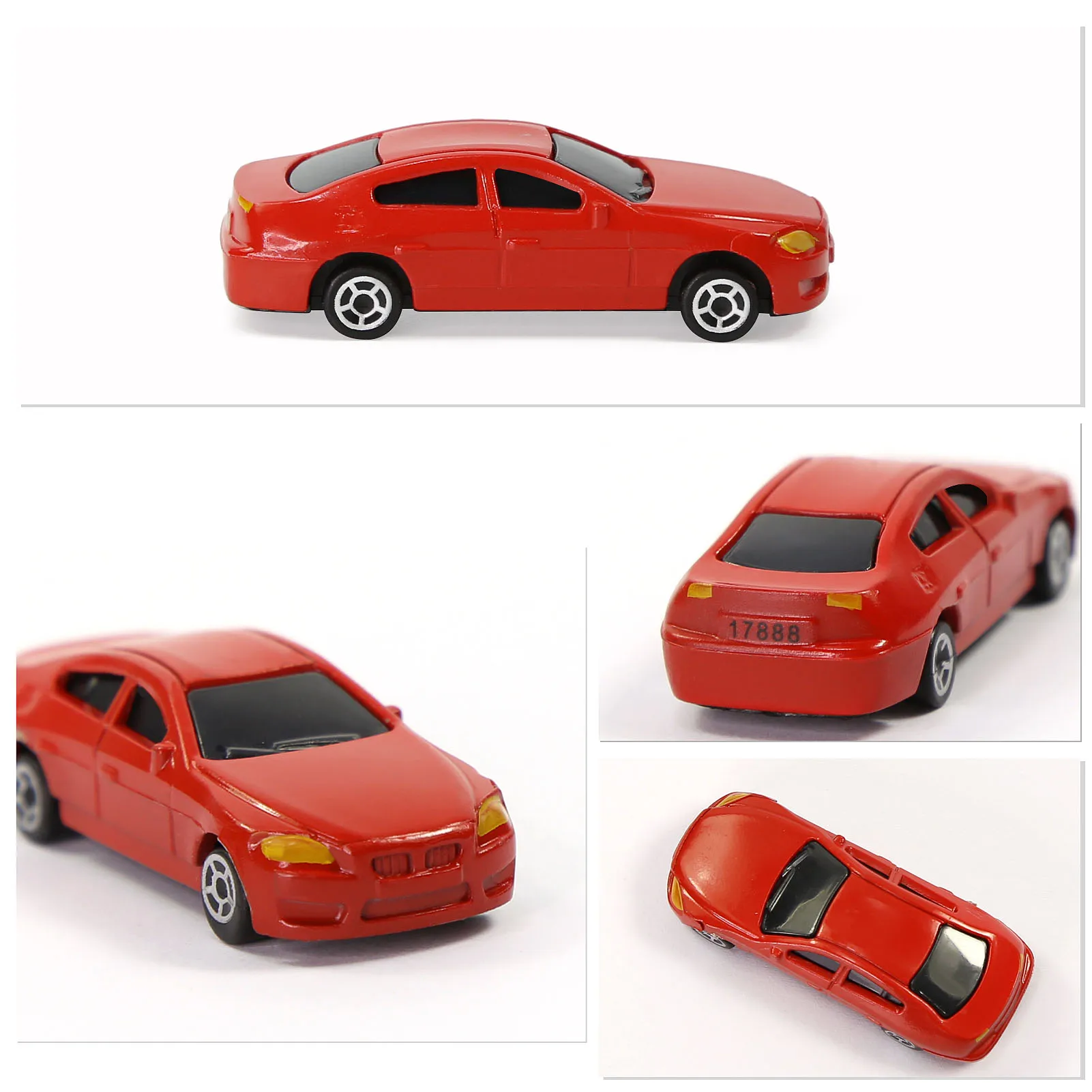 100pcs N Scale 1:160 Model Cars – Normally Painted, C-10 Mint – Unbranded