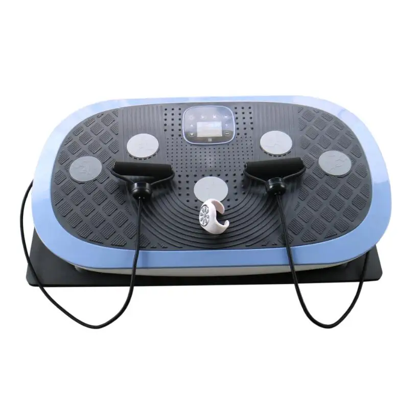 Vibrate Plate Exercise Machine Crazy Fit Massage Vibration Platform Machines Fitness Body Massager With Remote Control