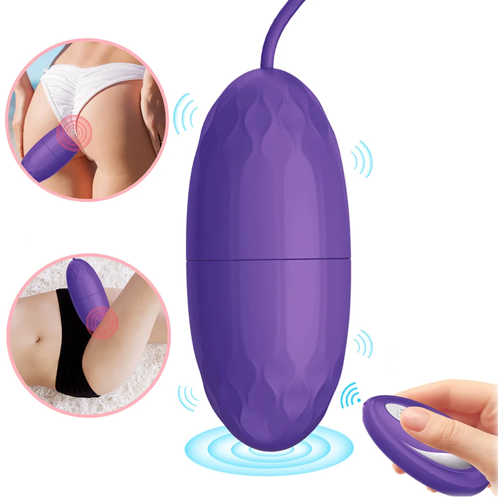 New Pleasure Woman Adult Products Remote Controlled G Spot Mini Bullet Panty Love Egg Vibrator Sex Toys
