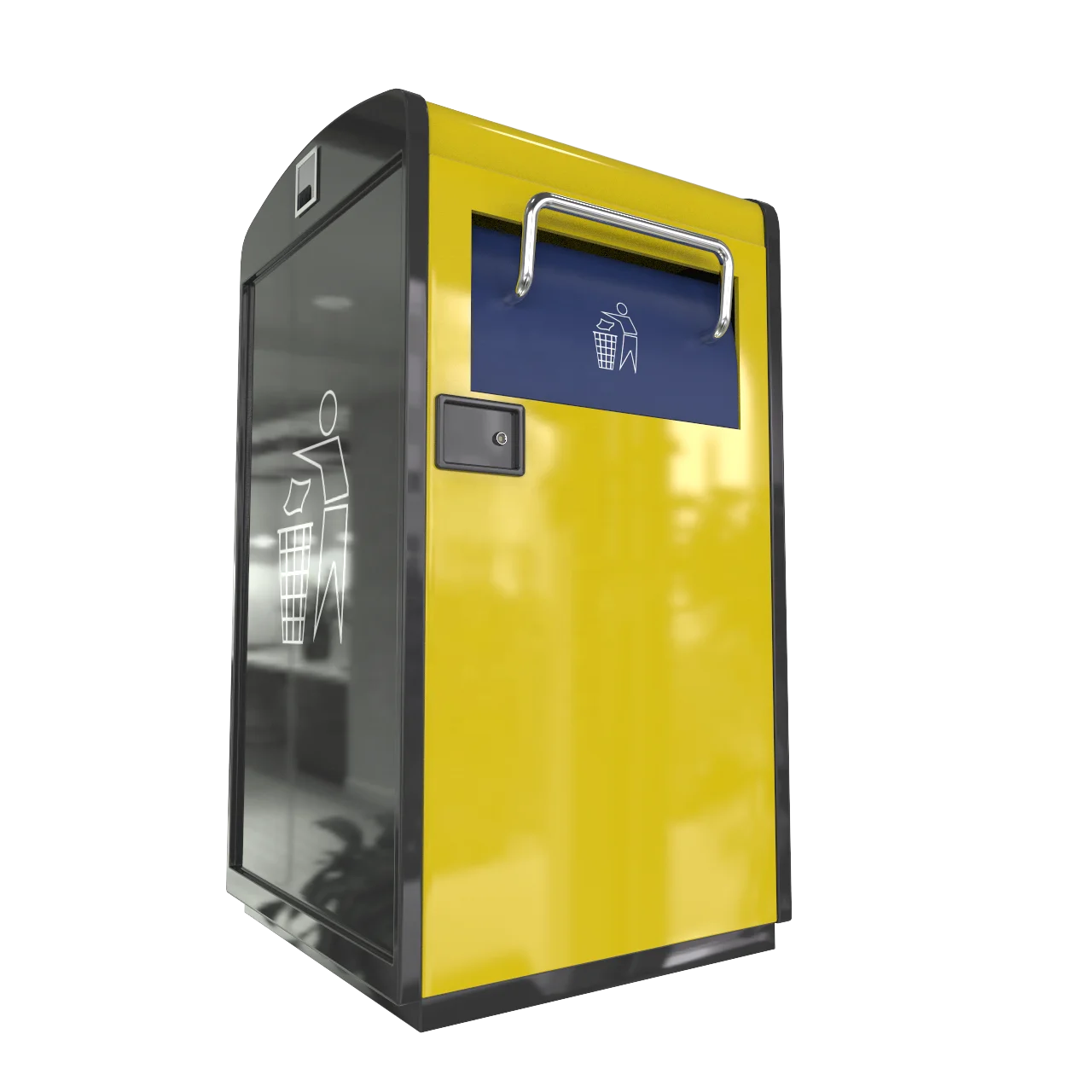 China Factory Fully Automatic Compactor Customized Recycle Bin Smart Bins of Recycling Plastic Recycling Bins