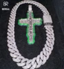 Moissanite Cross Pendant