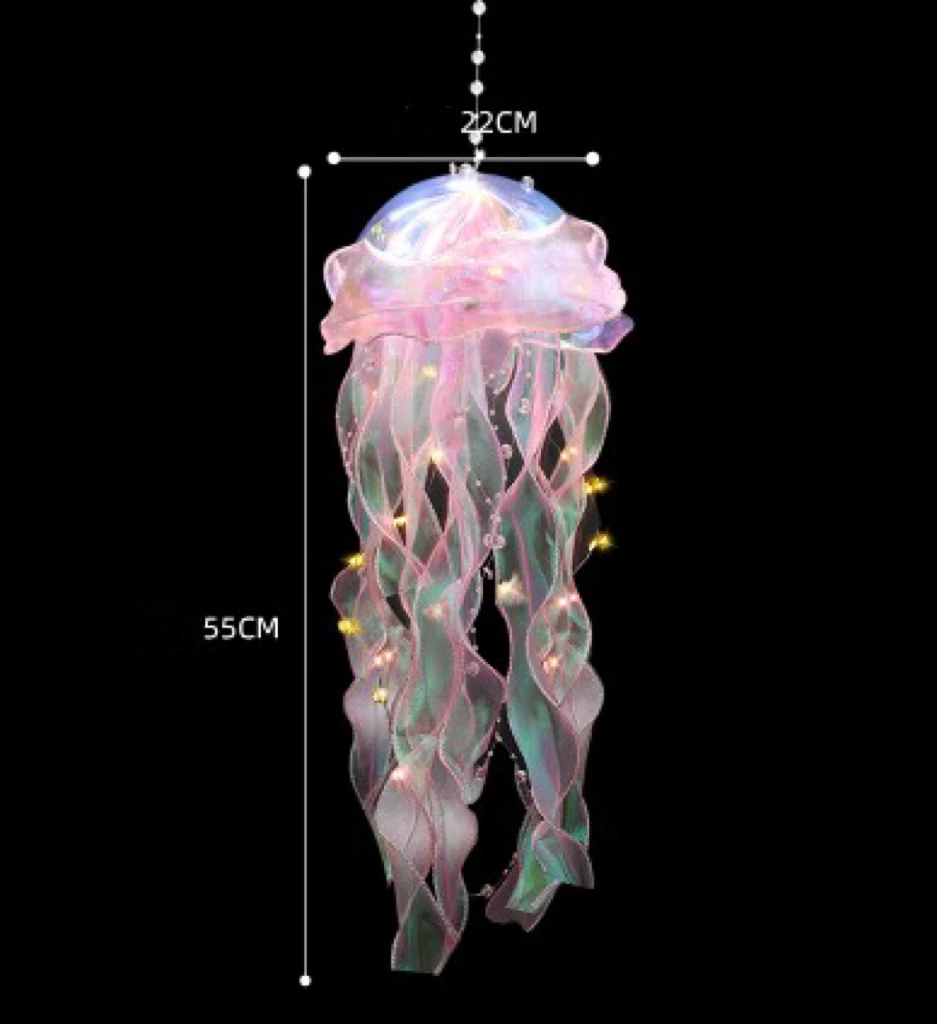 Hot Sale Novelty Decorative Hanging Jellyfishlight Realistic Handmade