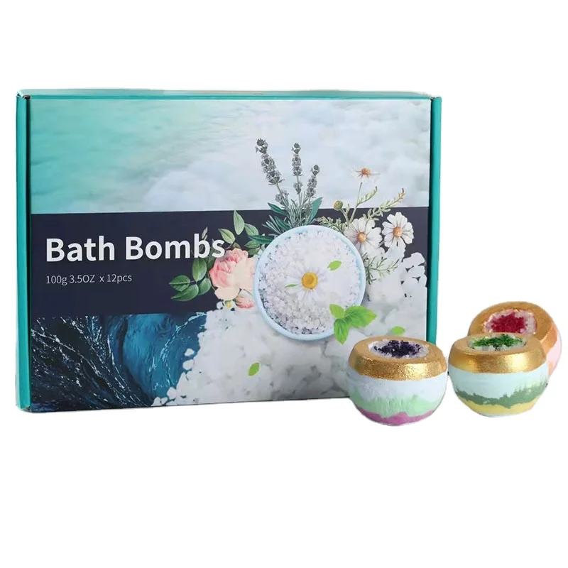 Juego De Bombas De Baño De Navidad,Spa Natural,Hidratante,Orgánico,Relajante,Perfumado,Gran  Oferta - Buy Rosa Perfumada Bomba De Baño,Jabón,De Cristal De Sal Bombas De  Baño Product on 