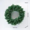 PVC green garland 30cm