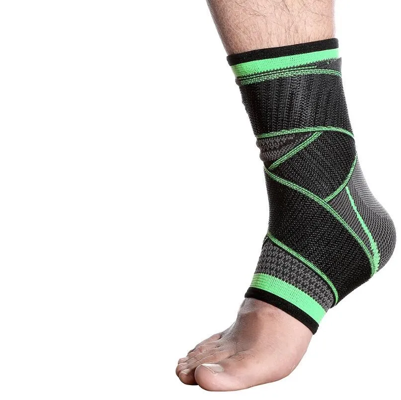 
 Новое поступление, Спортивная Трикотажная защита для голеностопа для бега, баскетбола, защитное оборудование, бандаж для голеностопа и запястья  