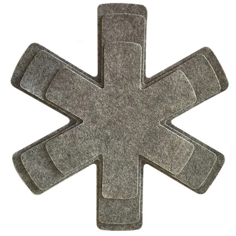 High Quality Colorful Felt Pot Mat Felt Pan Protector Selling in Online Shop