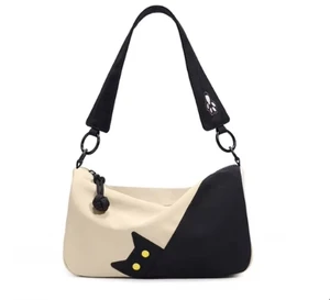 NOXXON Custom Designer Sling Bags Nylon Durable Underarm Handbags Lightweight Shoulder Bags with Adjustable Strap for Girls